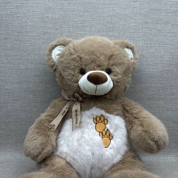 Imagen del producto OSO BEIGE CON HUELLAS 60 CM