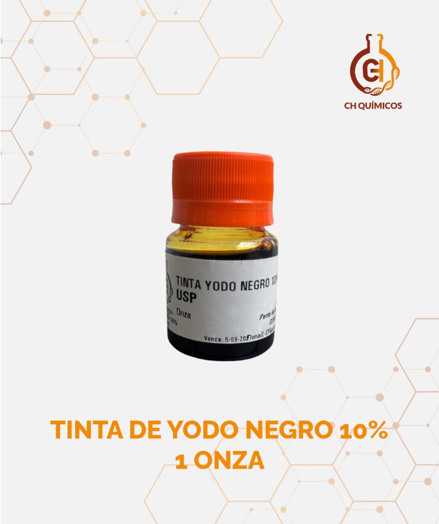 TINTA DE YODO NEGRO 10%