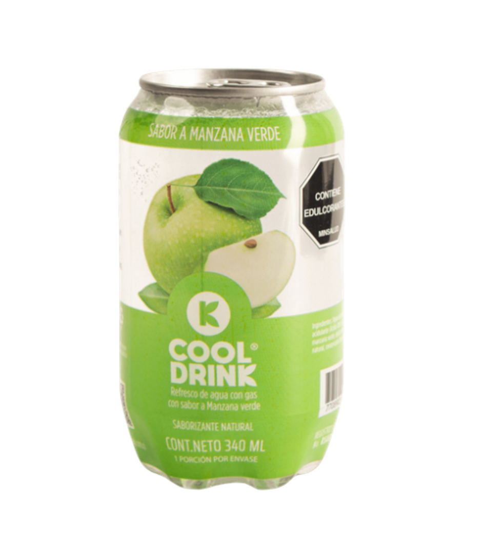 AGUA SABORIZADA MANZANA COOL DRINK