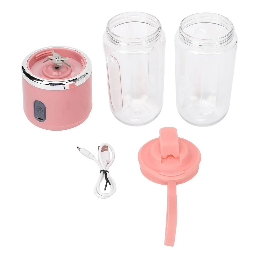 LICUADORA PORTATIL DOBLE VASO RECARGABLE