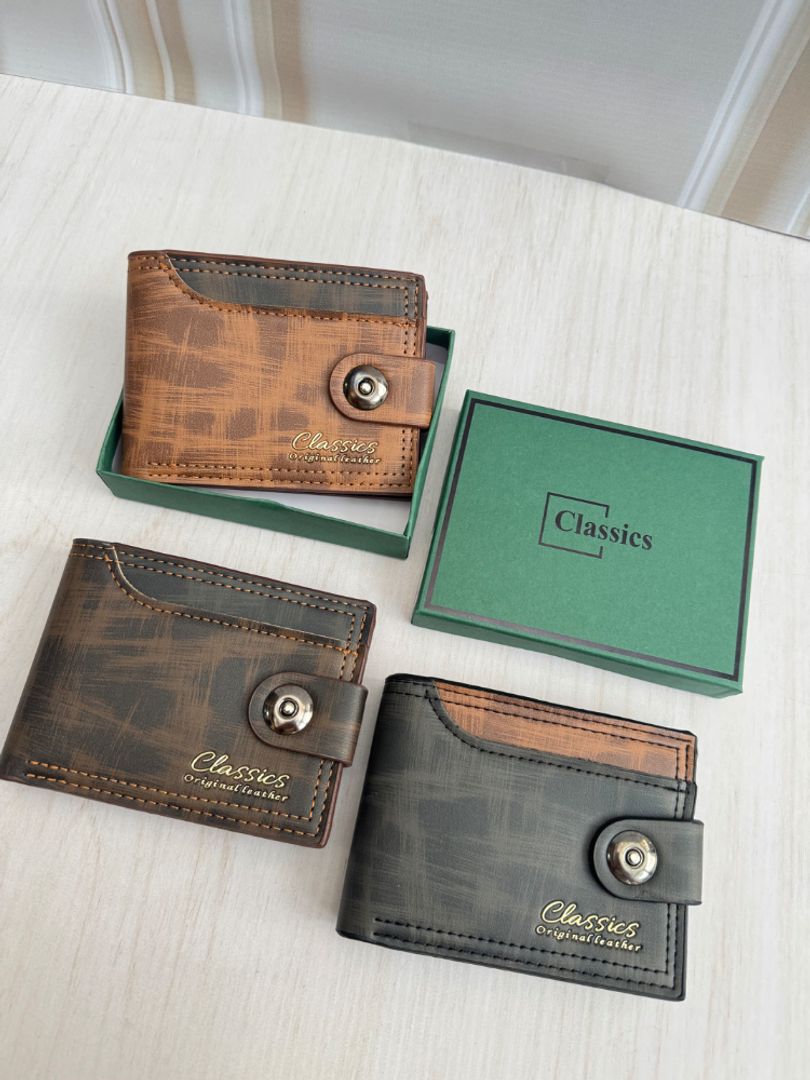 Billetera para hombre en caja 