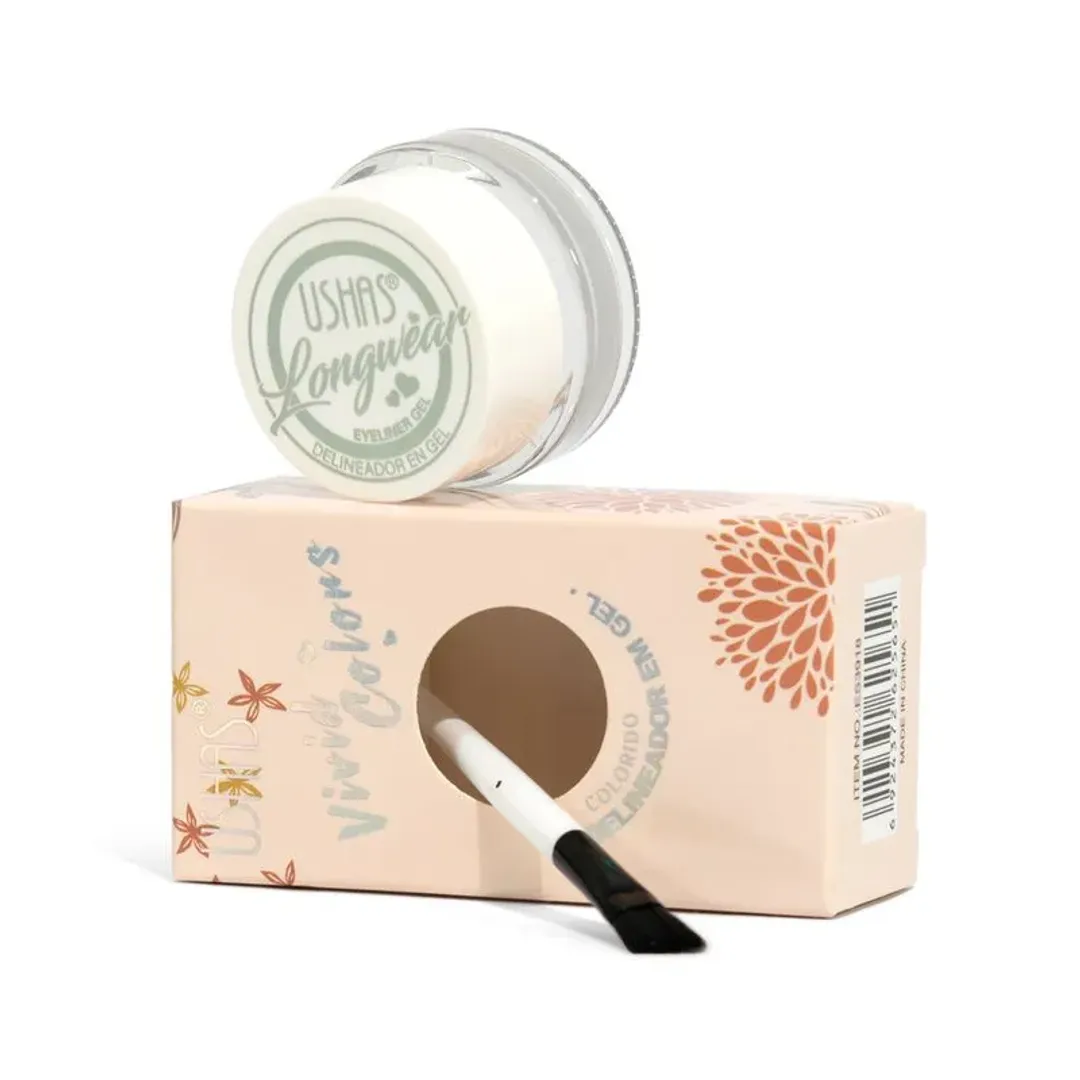 DELINEADOR EN GEL BLANCO USHAS VIVID COLORS