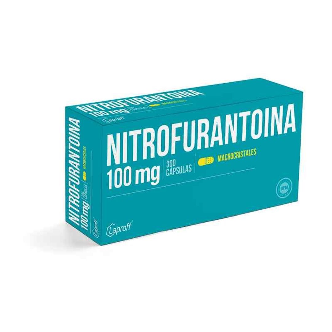 NITROFURANTOINA 100MG LAPROFF SOB X 10 CAPS