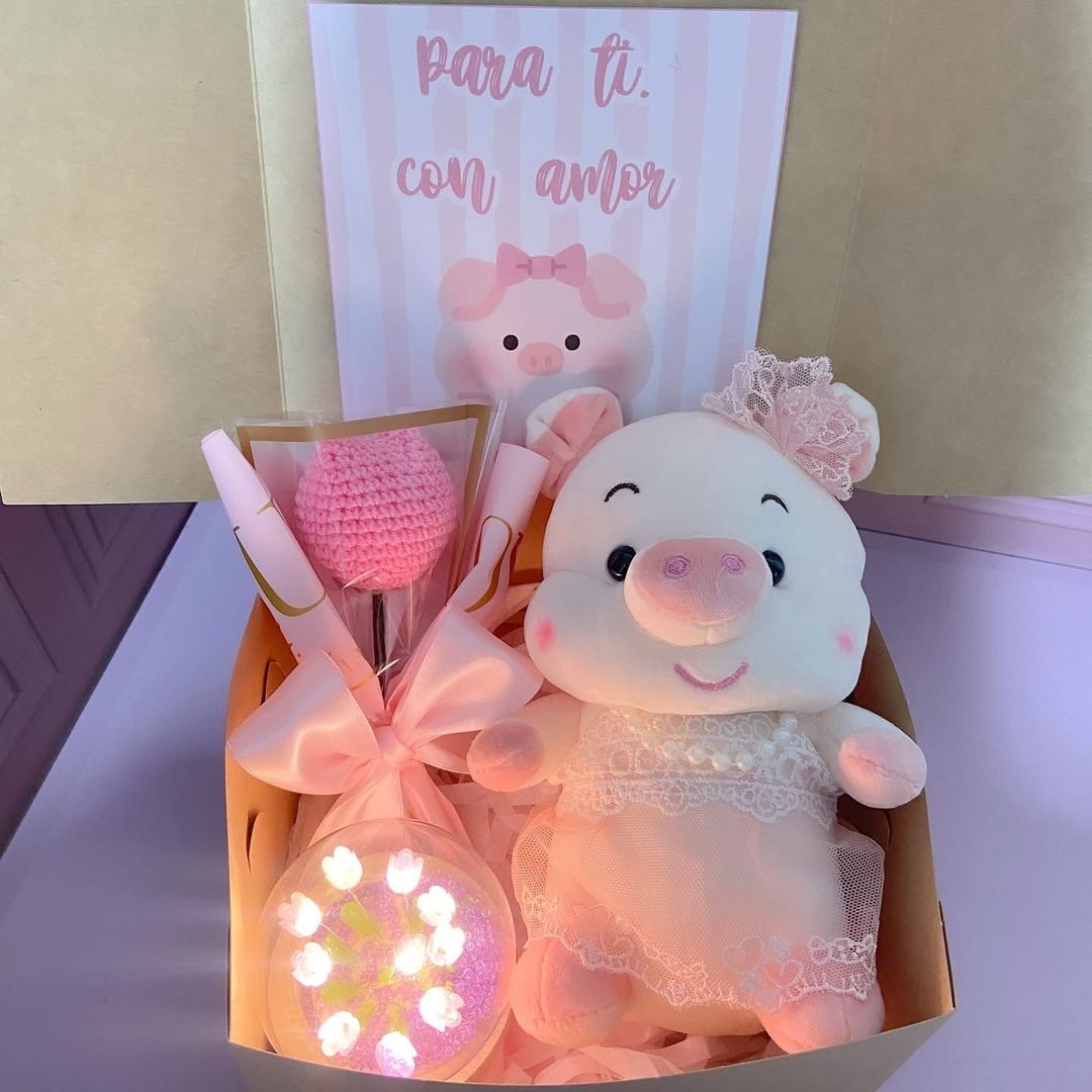 CAJITA CERDITA ENCANTADA