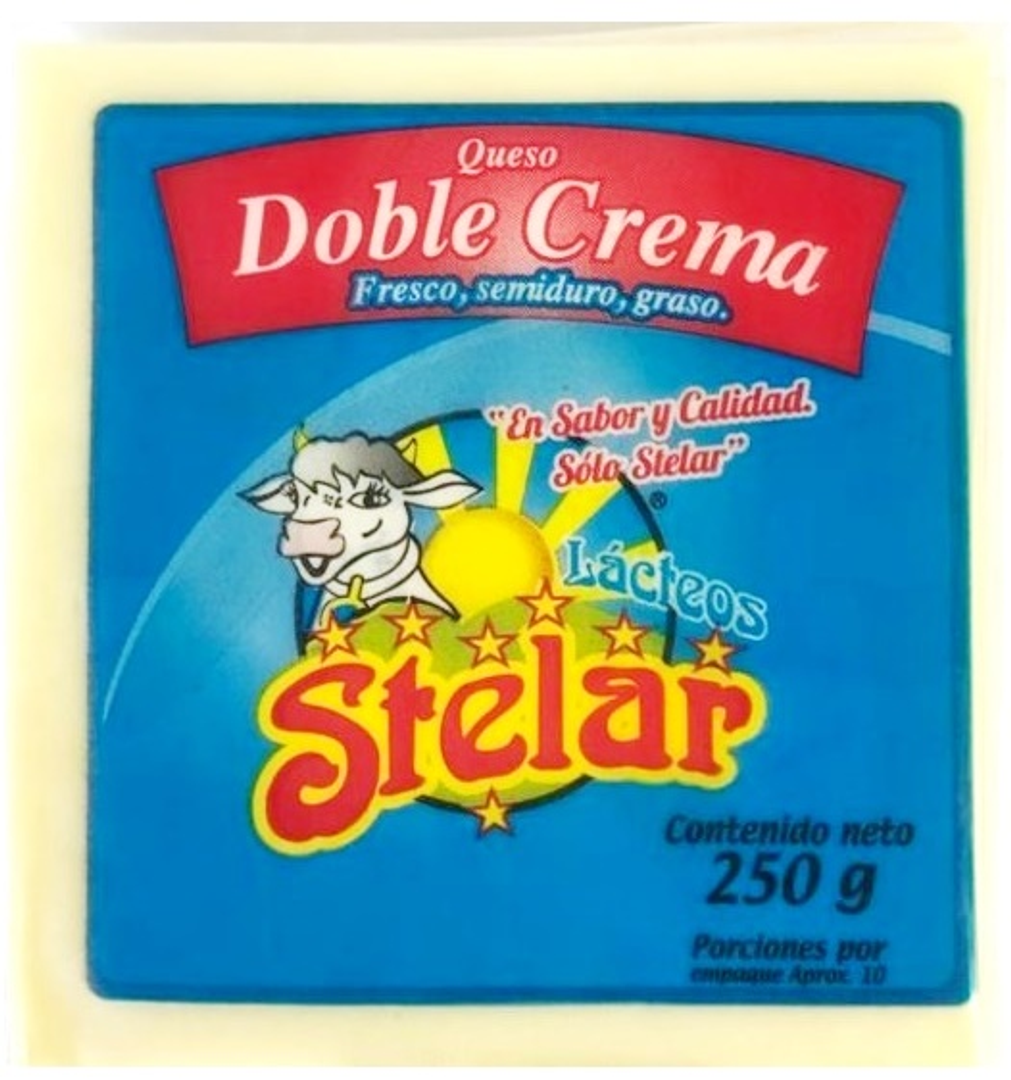 QUESO DOBLE CREMA STELAR*250G