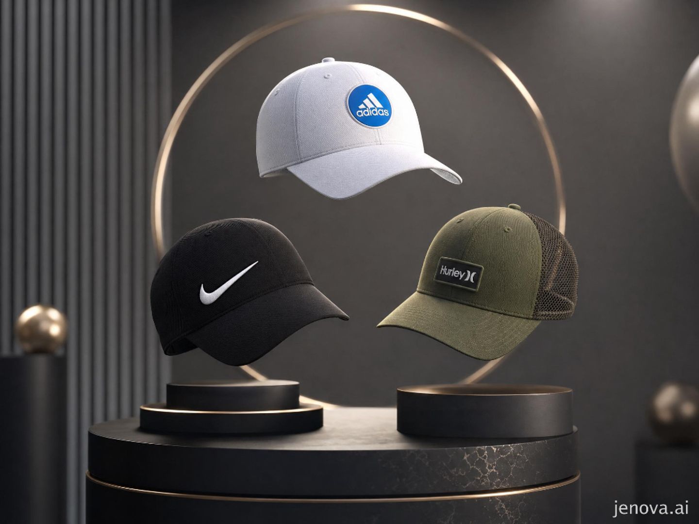 Gorras adidas Nike Hurley 