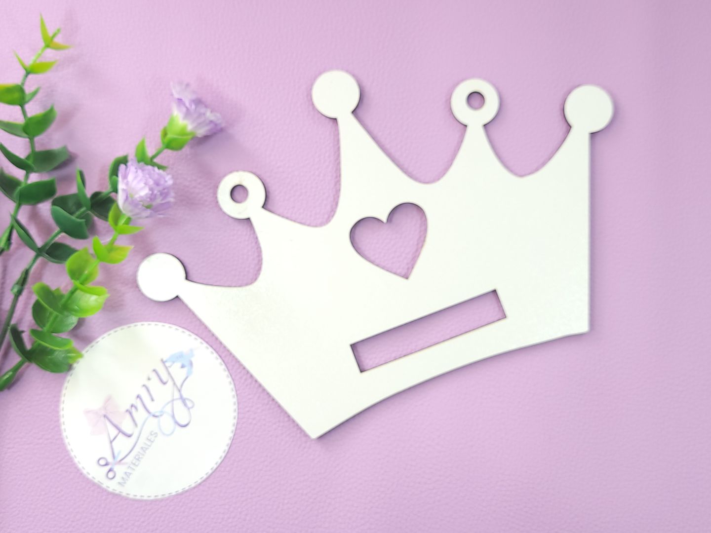 Corona 17x11cm Blanca 1R