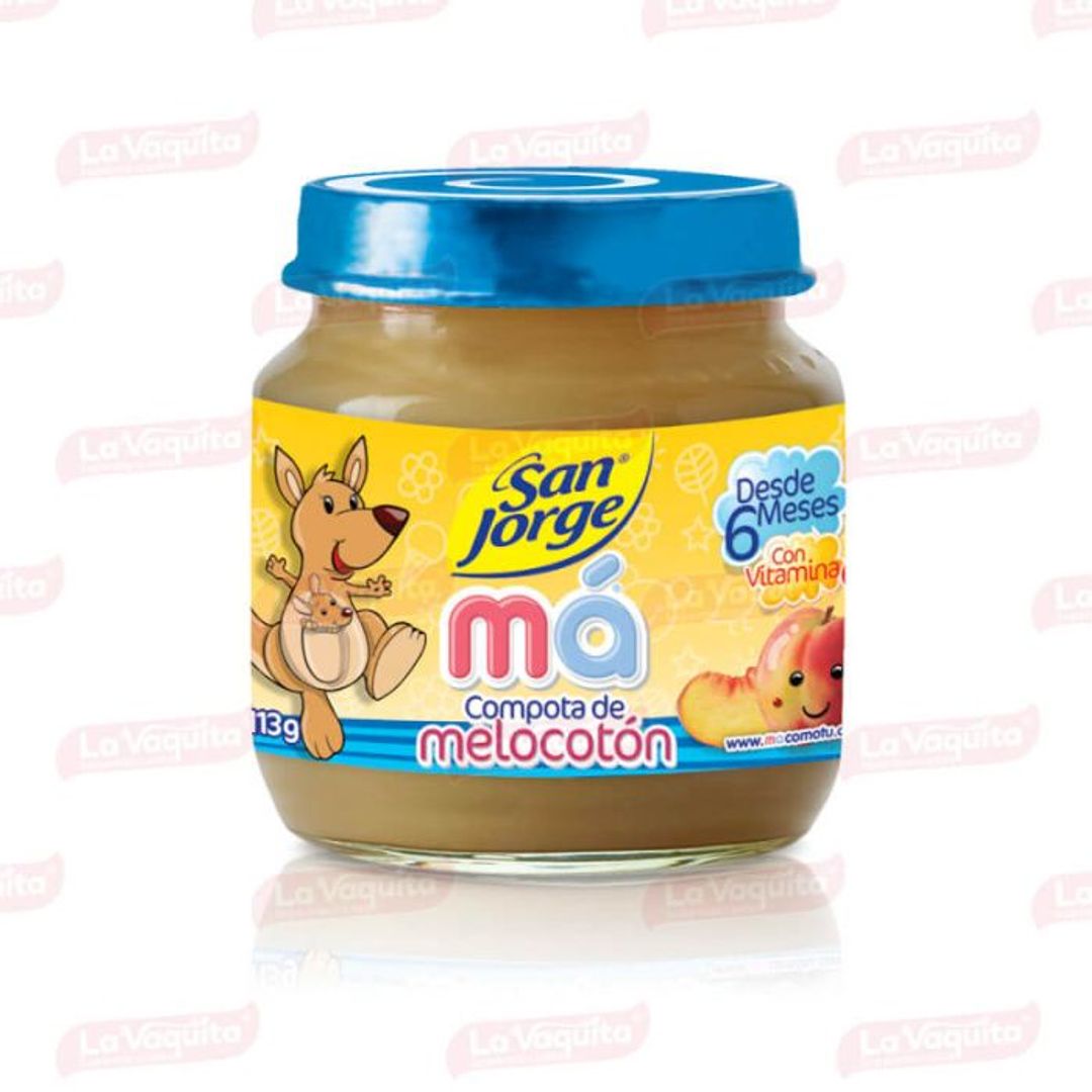 COMPOTA MELOCOTON*113G SAN JORGE