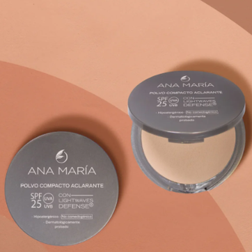 Imagen del producto Polvo Compacto Aclarante y Humectante Ana María