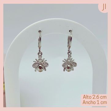 Imagen del producto Lindas Candongas Catalan Abejita plateada
