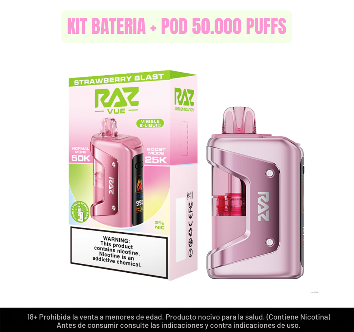 Raz Kit Strawberry Blast 50.000 Puffs