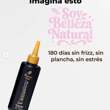 Imagen del producto TRATAMIENTO ALISADOR GOLD 160 ML