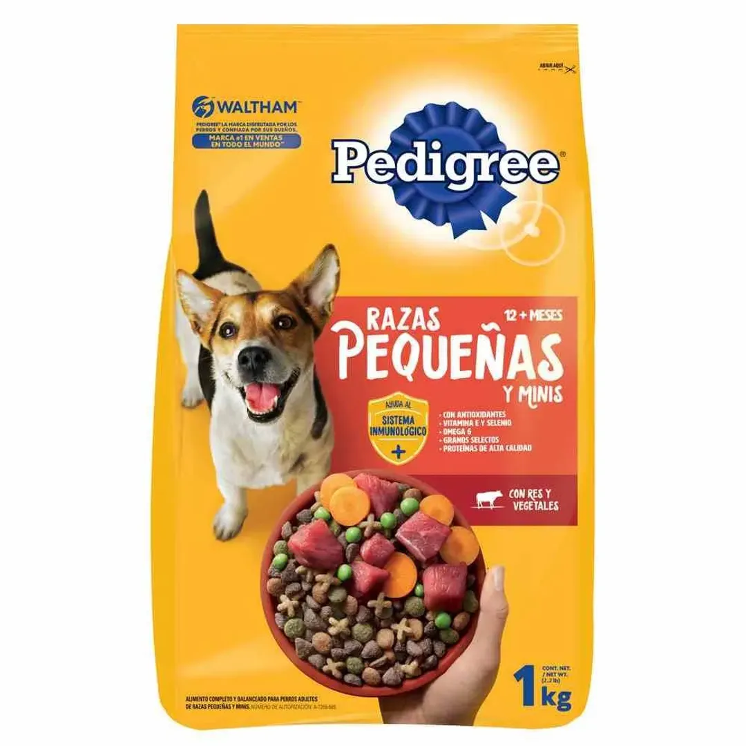 PEDIGREE RAZAS PEQUEÑAS*1KG