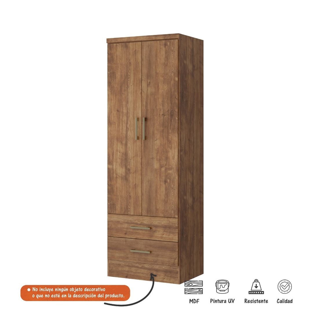 ROPERO BERTOLINI 60X46X182 NATIVE	