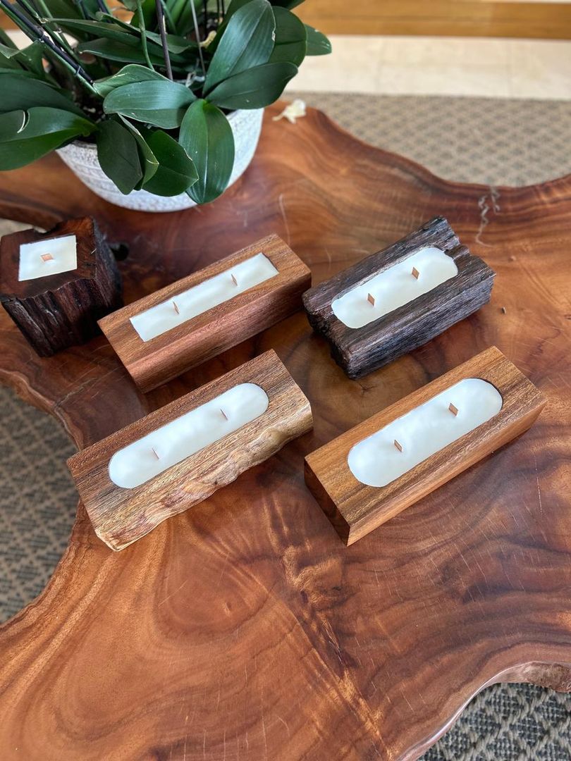 VELAS TRONCOS RECTANGULARES