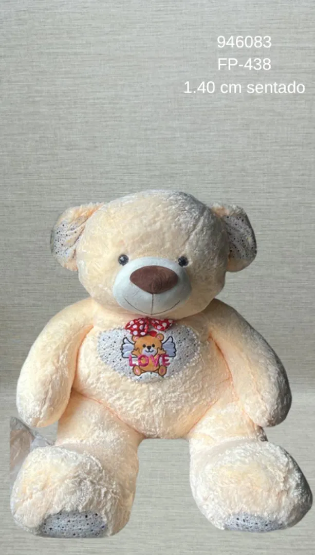 OSO "LOVE" 1.40 CM SENTADO