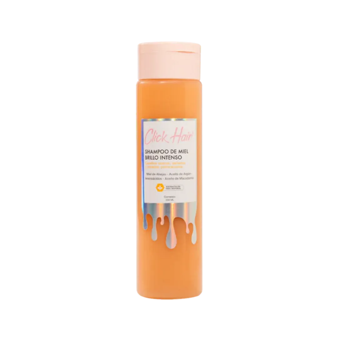 SHAMPOO DE MIEL BRILLO INTENSO 300ML CLICK HAIR