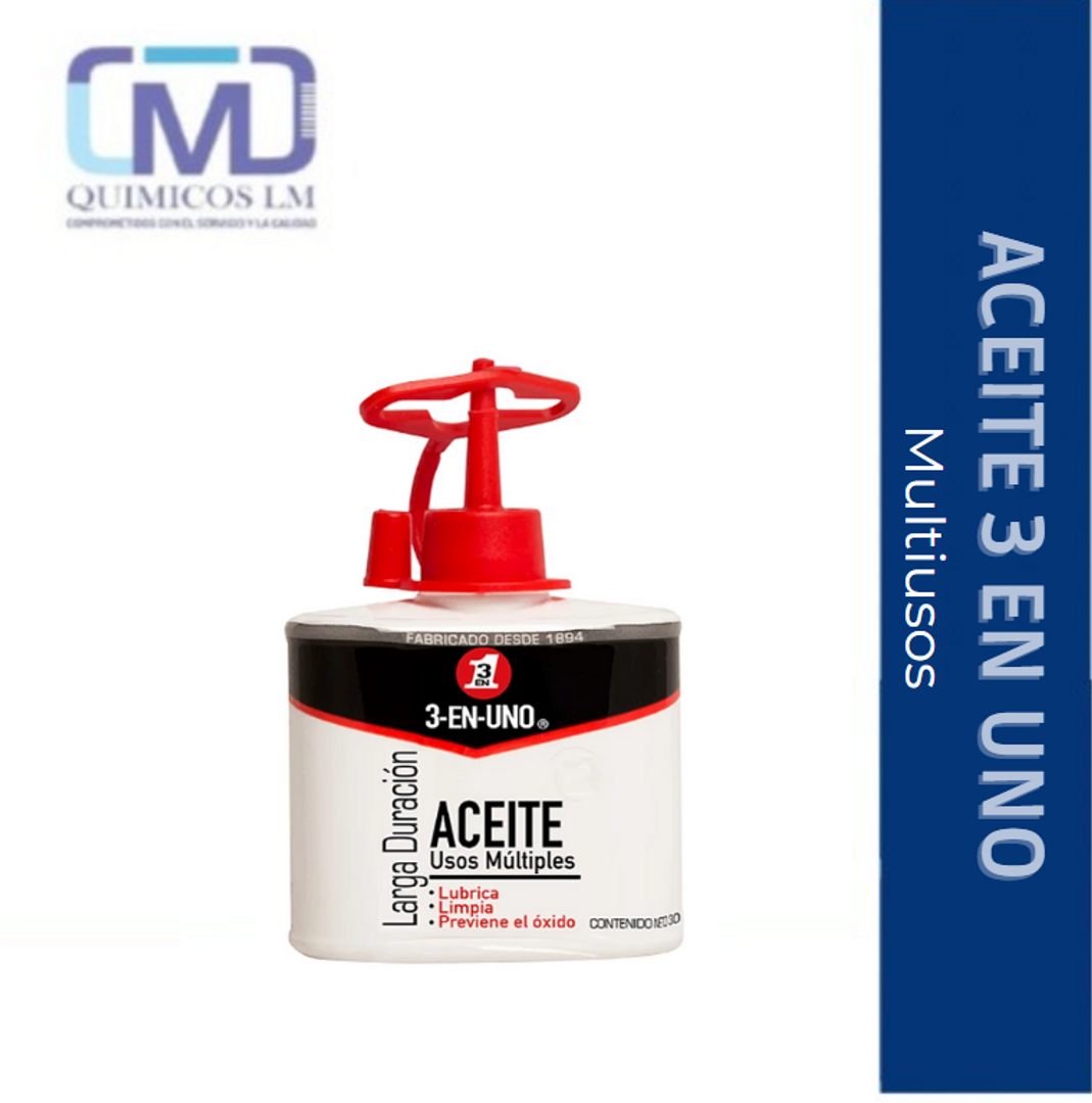 ACEITE 3 EN UNO - GOTERO