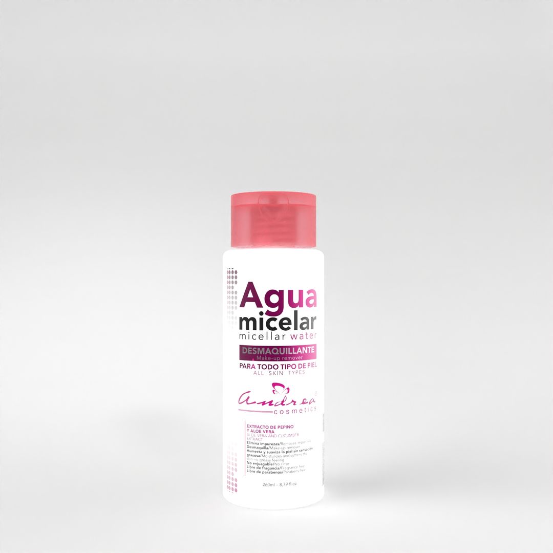 AGUA MICELAR DESMAQUILLANTE ANDREA COSMETICS 260ML