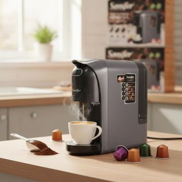 Imagen del producto CAFETERA DE CÁPSULAS 4 EN 1 SONIFER
