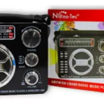 Imagen del producto Radio Parlante Nano Tec Nt R1222 Negro