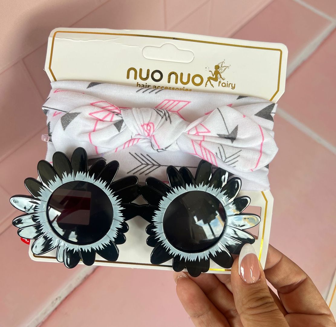 Set gafas y turbante 