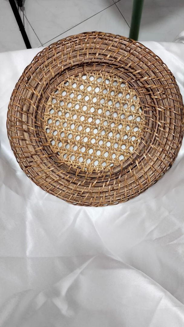 PLATO - RATTAN FONDO TEJIDO