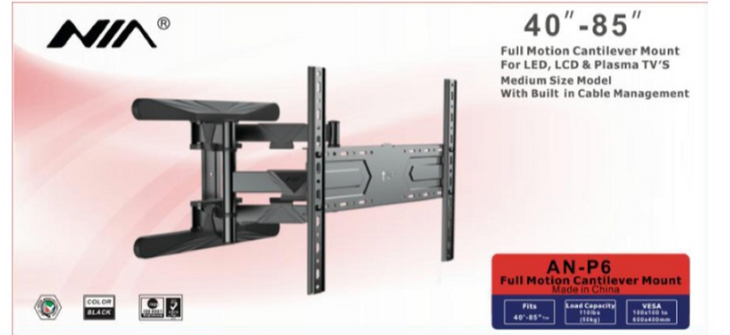 BASE TV AN-P6 40 A 85 MOVIL