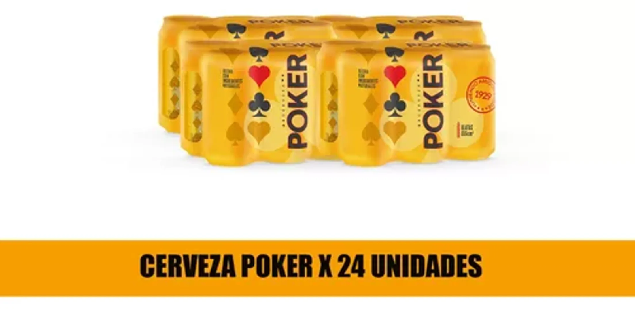 .PACA POKER*24*330ML