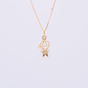 DIJE NIÑO CACHUCHA - imagen 1