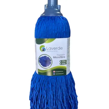 Imagen del producto TRAPERO MICROFIBRA AZUL 280 GR SIN PALO