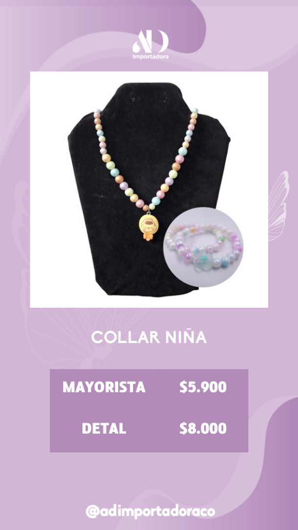 COLLAR + MANILLA NIÑA