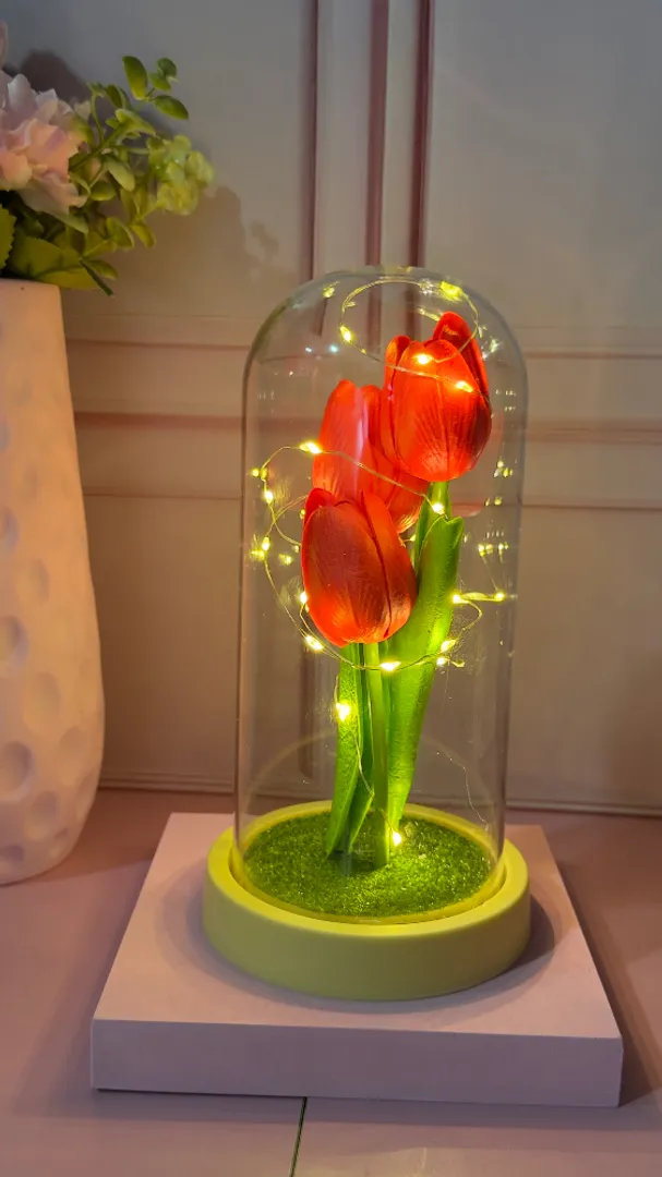 Lámpara tulipanes 