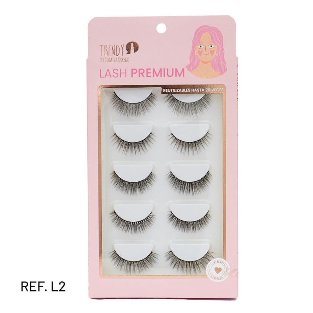 PESTAÑAS TRENDY SET X5 LASH PREMIUM