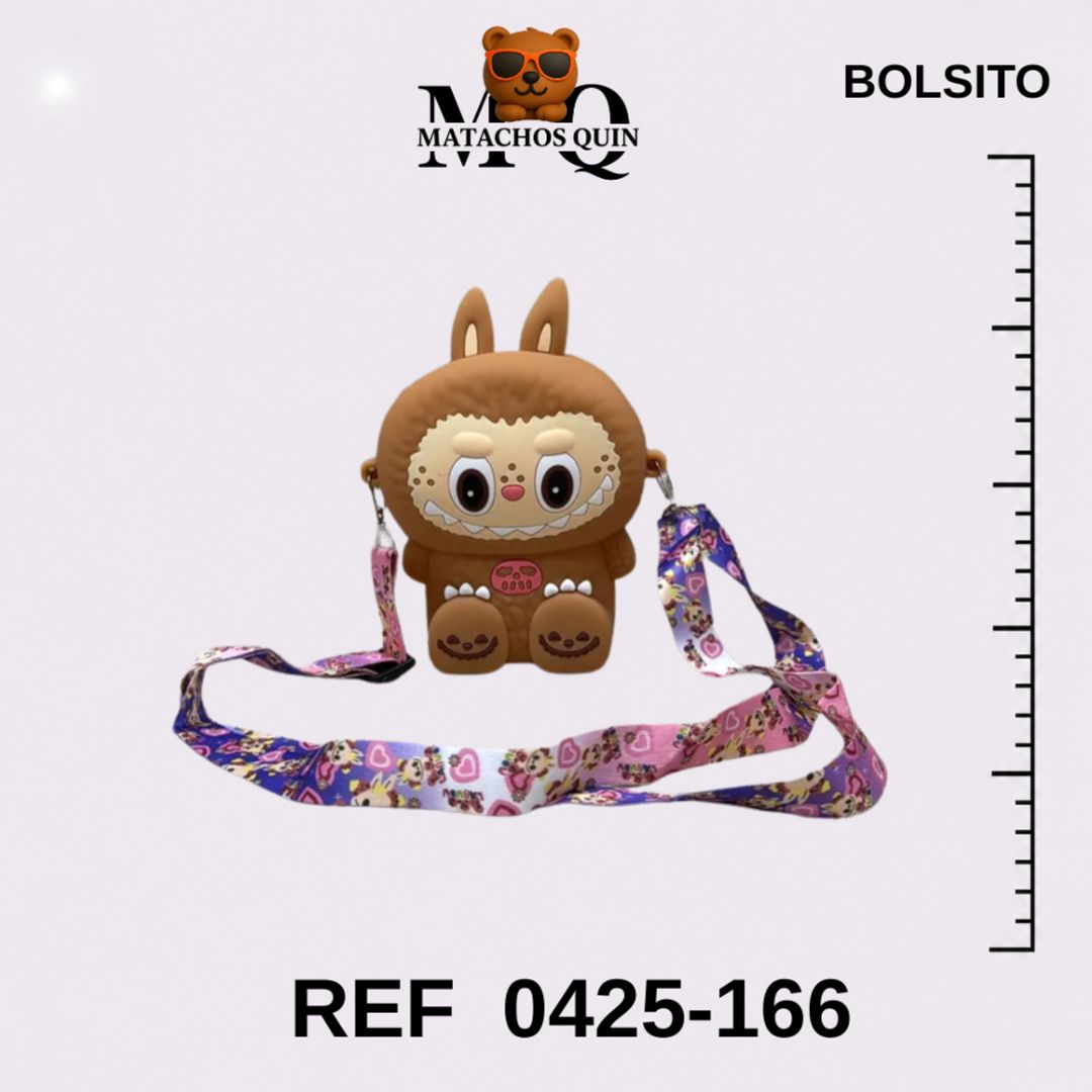 BOLSITO DE SILICONA DE LABUBU SURTIDO