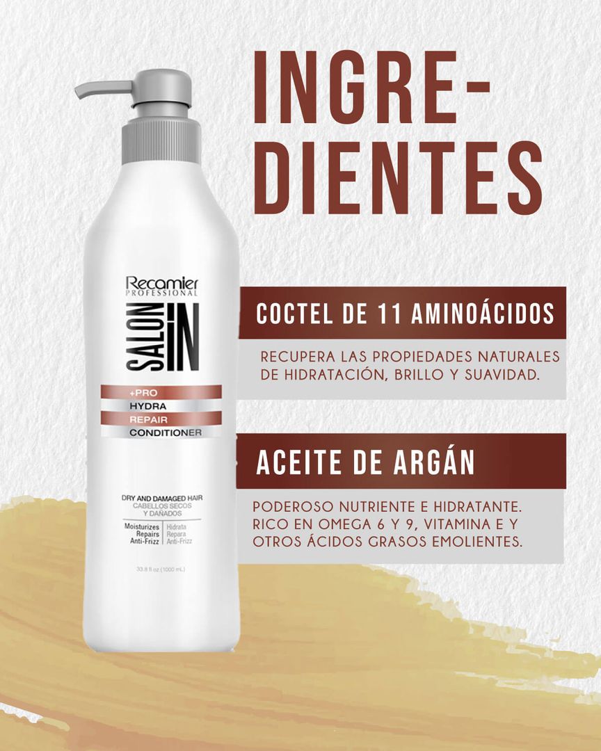 Acondicionador Hydra Repair Salon In 1000 ml