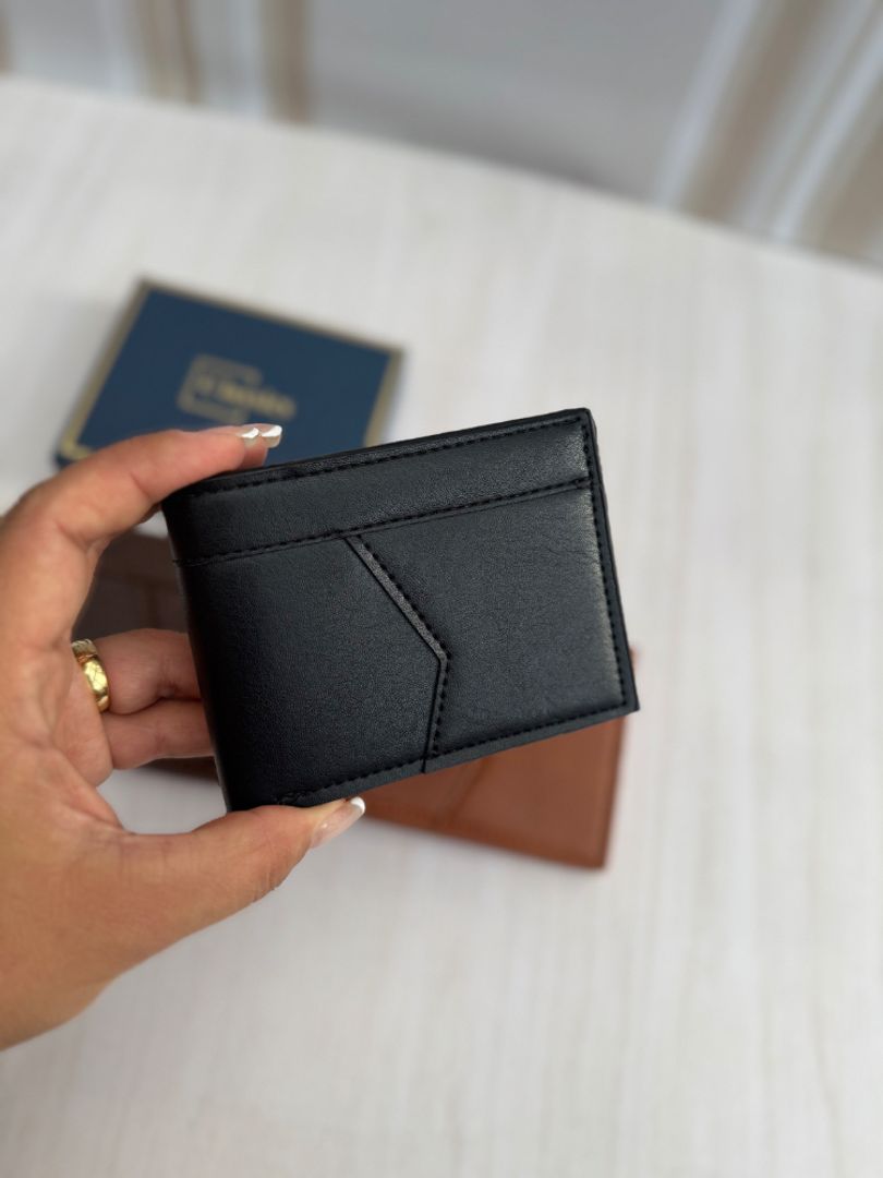 Billetera para hombre en caja 