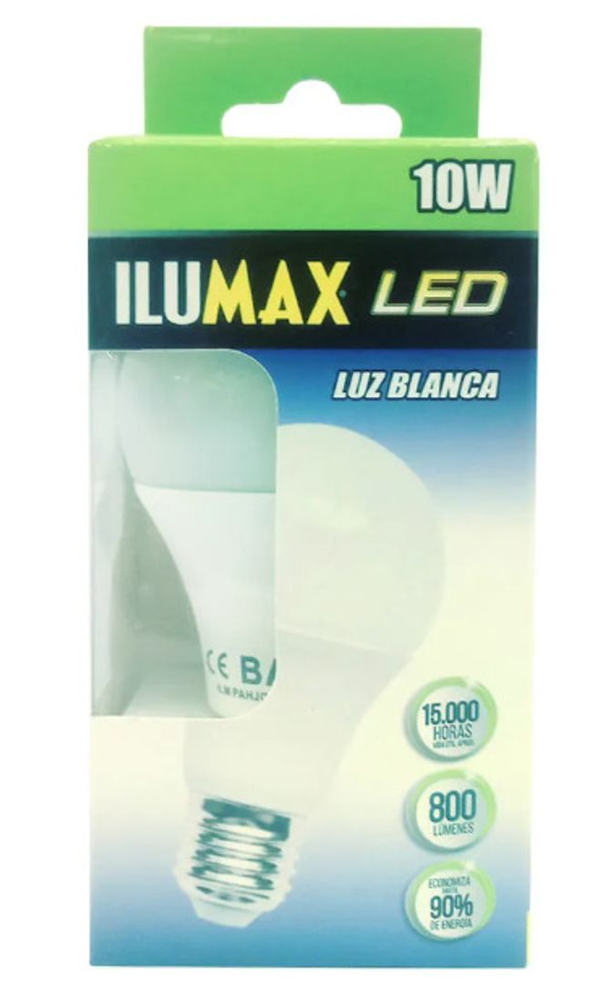 BOMBILLO ILUMAX LED*10W BLANCA