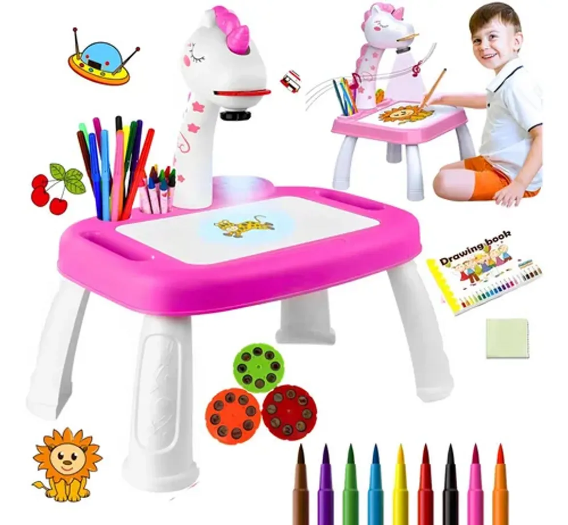 MESA PROYECTORA DE IMAGENES TABLERO INFANTIL 