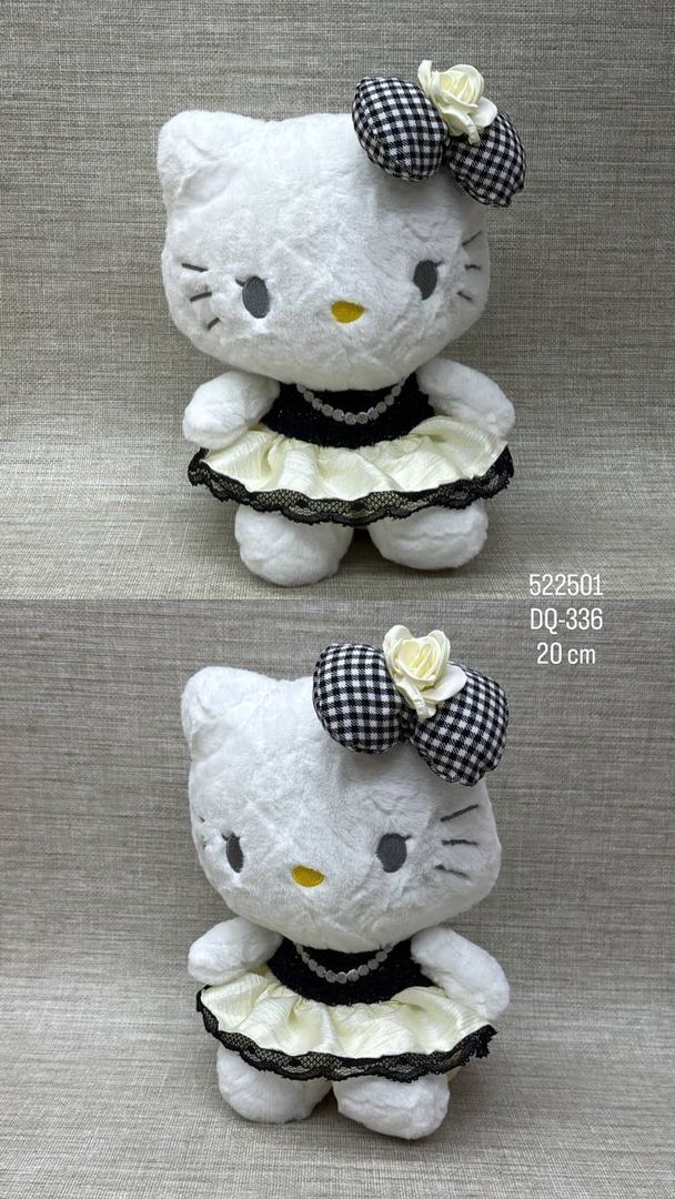 HELLO KITTY CON VESTIDO 20 CM 