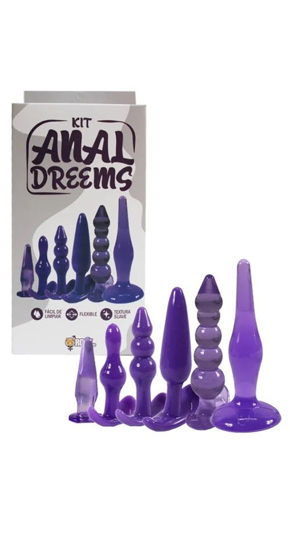 Set x 6 Plugs Anales Dreams