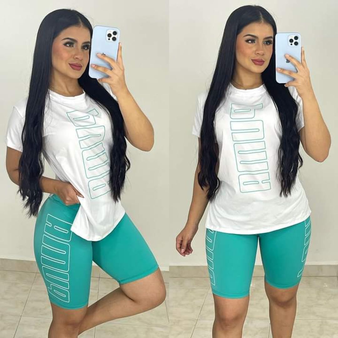 SET DE CICLISTA + CAMISETA ESTAMPADA