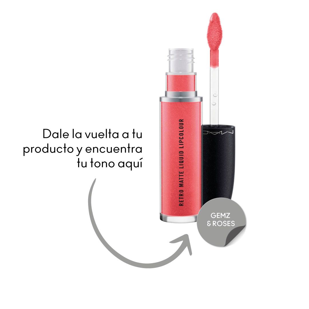 Labiales Retro Matte Liquid Lipcolour Metallics