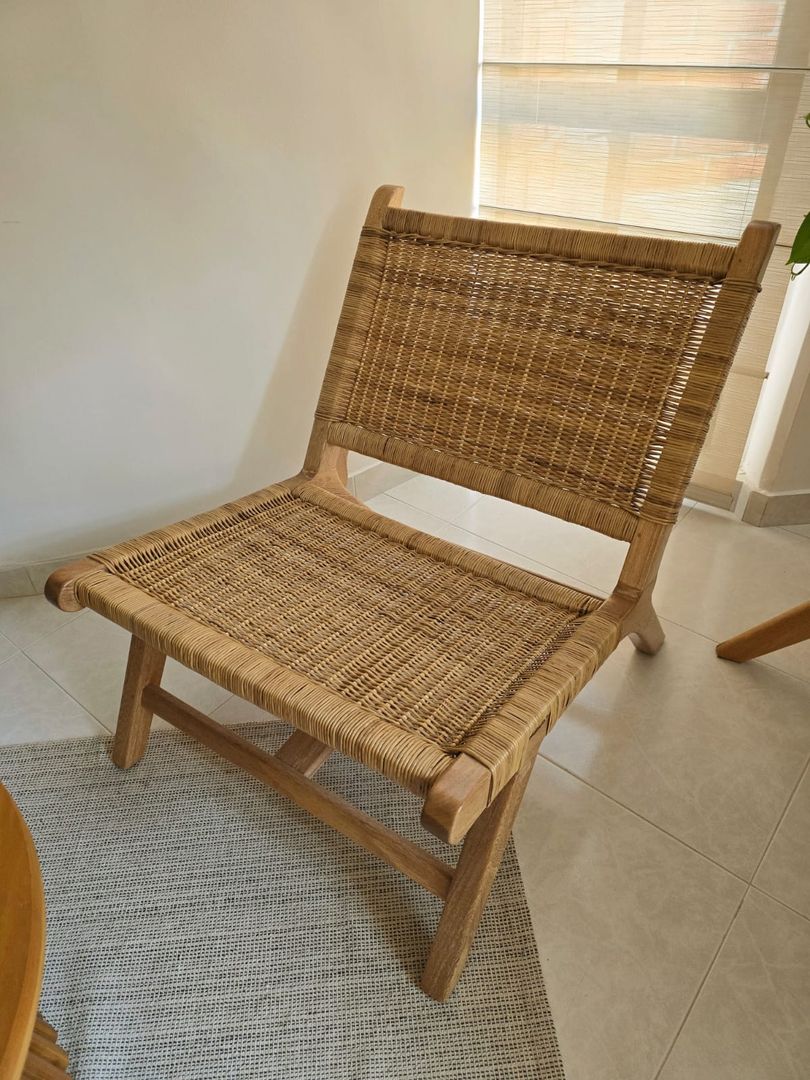 POLTRONA MIMBRE NATURAL