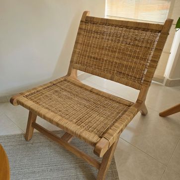 POLTRONA MIMBRE NATURAL - imagen 2