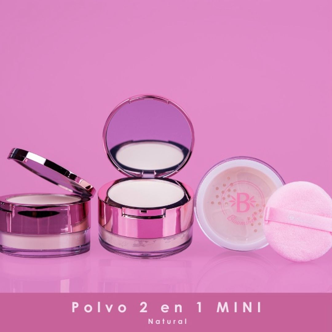 POLVO SUELTO TRANSLUCENT 2 EN 1 MINI BLOOMSHELL