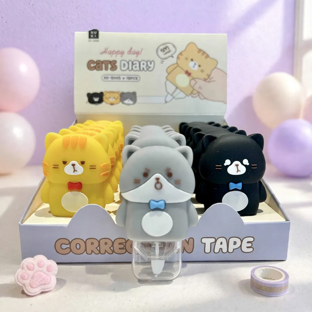 CORRECTOR EN CINTA GATITOS