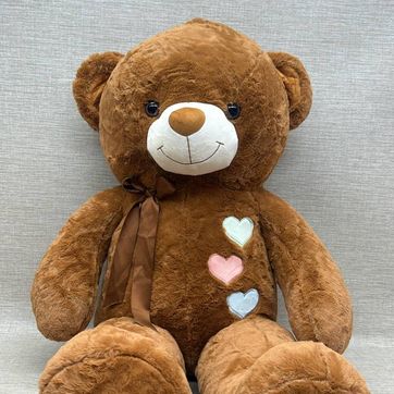 Imagen del producto OSO PATAS LARGAS CON BORDADO Y CINTA 1.20 CM