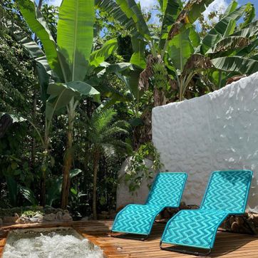 Asoleadora tejido precolombino - imagen 1