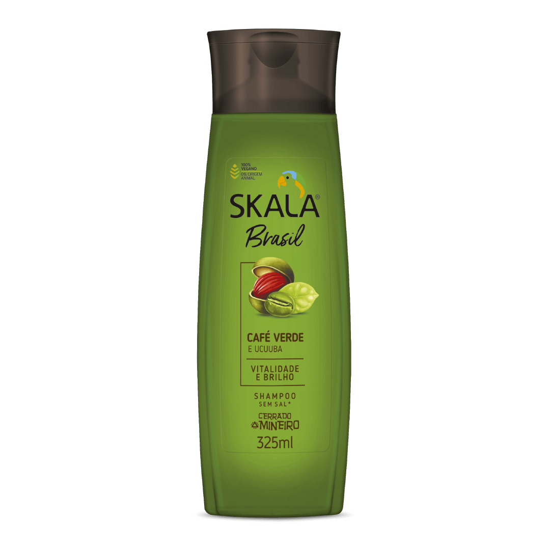 SHAMPOO CAFE VERDE 325ML SKALA